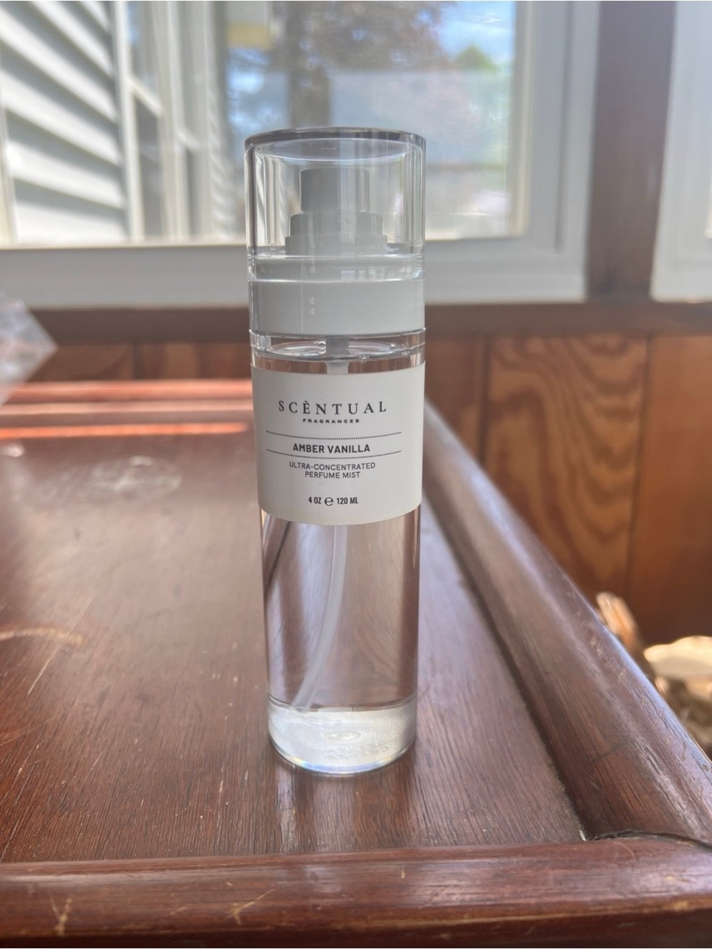 Scentual “Amber Vanilla” 4oz Perfume Mist